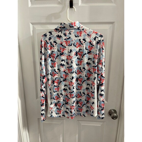 PUMA YouV Borrego Golf 1/4 Zip Size XL New With Tags White Glow/Silver Sky - Picture 5 of 7